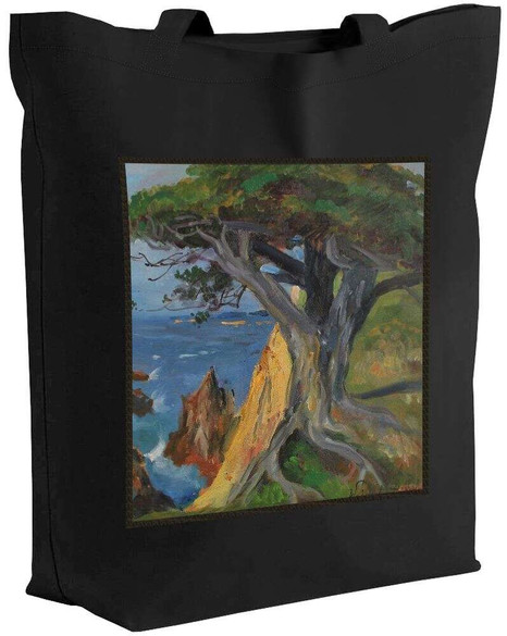 Torba z naszywką Pejzaż z Monterey Wojciech Kossak