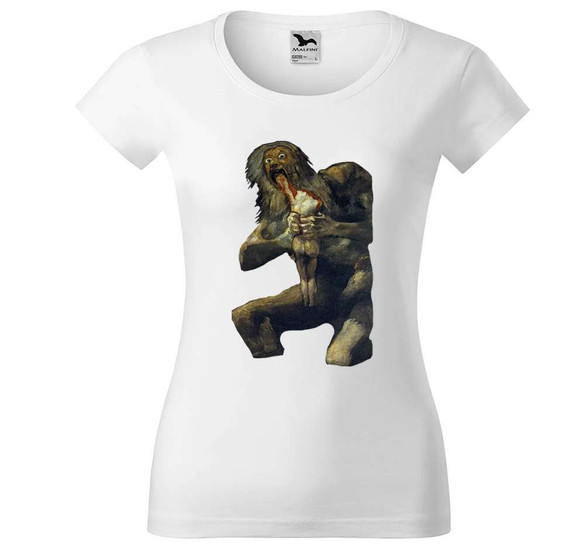 Bluzka damska Saturn pożerający własne dzieci Francisco Goya