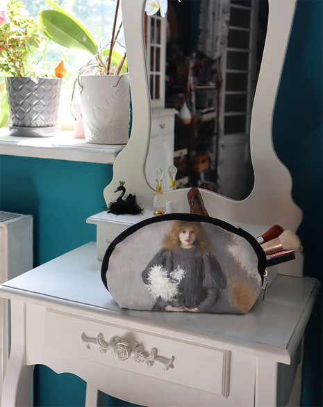 Kosmetyczka Dziewczyna z chryzantemami Olga Boznańska