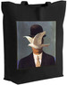 Torba z naszywką Mężczyzna w meloniku René Magritte