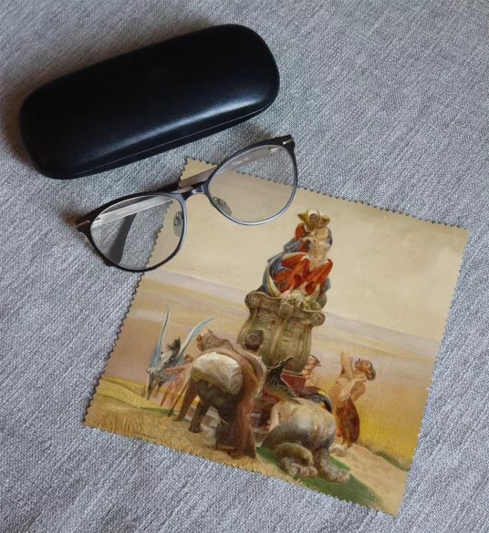 Ściereczka do okularów Adoracja Madonny Jacek Malczewski