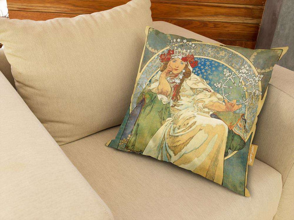 Poduszka Princess Hyacinth Alfons Mucha