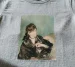 Koszulka z nadrukiem Portret Berthe Morisot z wachlarzem Édouard Manet