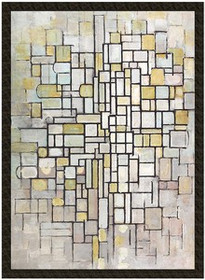 Naszywka Kompozycja II Piet Mondrian