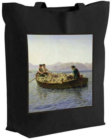 Torba z naszywką Zmiana pastwiska Rosa Bonheur