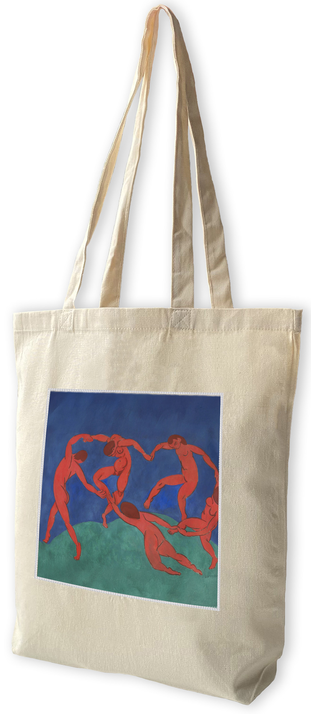 Torba z naszywką Taniec Henri Matisse, Ecru