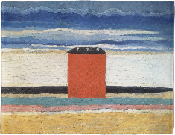 Podkładka na stół Czerwony Dom Kazimir Severinovich Malevich