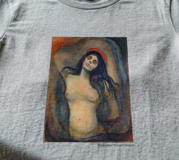 Bluzka damska Madonna Edvard Munch