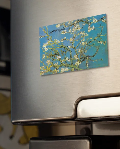 Magnes Szyjemy Sztukę Kwitnący migdałowiec Vincent Van Gogh