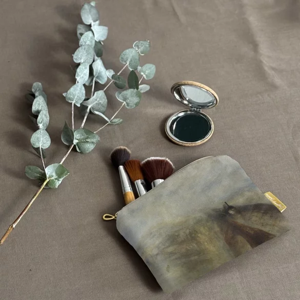 Kosmetyczka mini Deszcz, para i prędkość - Wielka Zachodnia Kolej William Turner