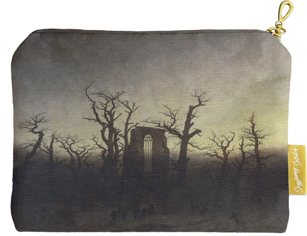 Kosmetyczka mini Opactwo w dębowym lesie Caspar David Friedrich