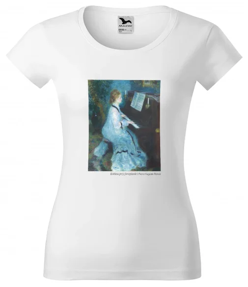 Bluzka damska Kobieta przy fortepianie Pierre-Auguste Renoir
