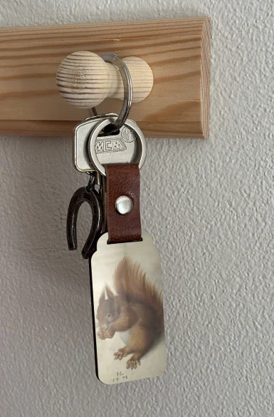 Brelok Czerwona wiewiórka Hans Hoffmann