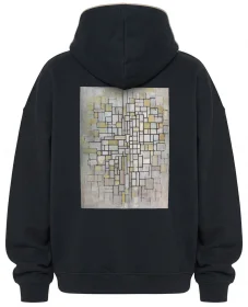 Bluza oversize Kompozycja II Piet Mondrian