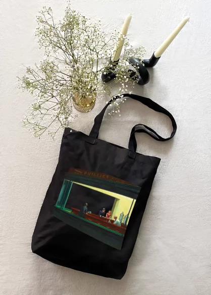 Torba bawełniana Nocne marki Edward Hopper