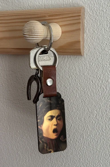 Brelok Głowa meduzy Caravaggio