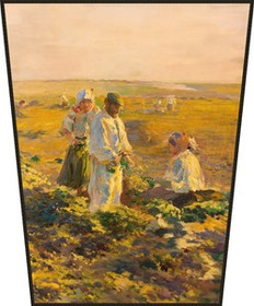 Ekran Kopanie buraków Leon Wyczółkowski