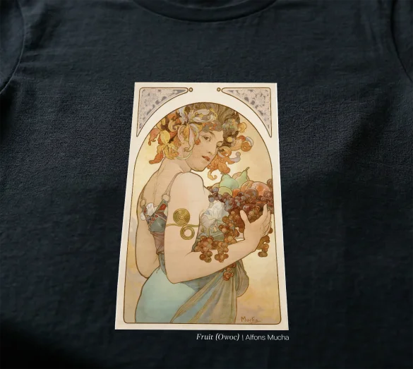 Bluzka damska Fruit (Owoc) Alfons Mucha