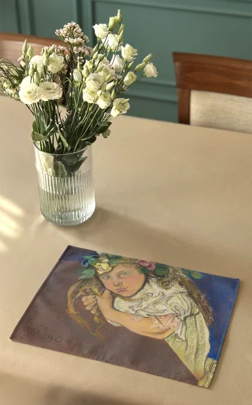 Podkładka na stół Portret panny Sternbachówny Stanisław Wyspiański