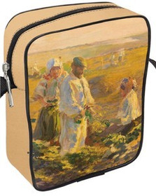 Torba listonoszka Kopanie buraków Leon Wyczółkowski