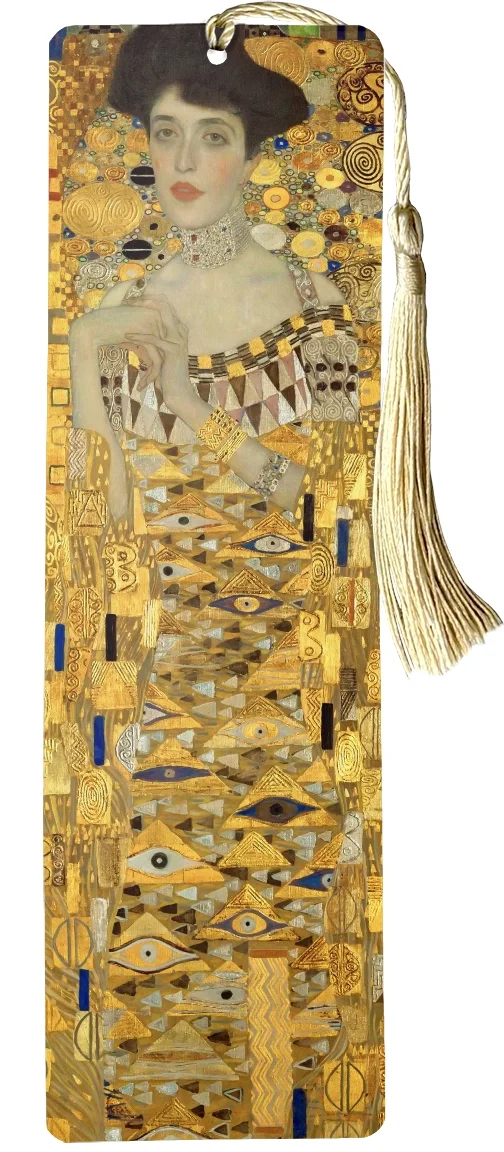 Zakładka do książki Złota Adela Gustav Klimt