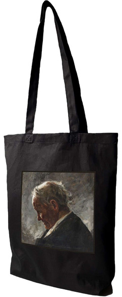 Torba z naszywką Profil siwego staruszka Józef Mehoffer