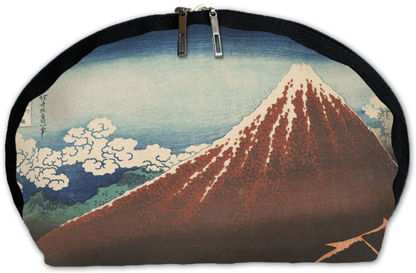 Kosmetyczka Ulewa pod szczytem Katsushika Hokusai