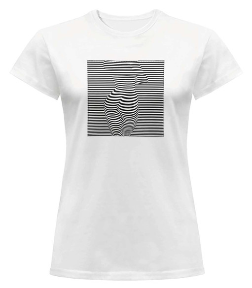 Bluzka damska z naszywką Psychodelic Woman