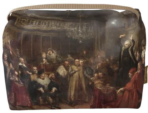 Kosmetyczka kuferek Kazanie Skargi Jan Matejko