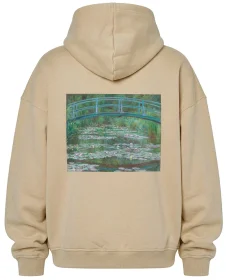 Bluza oversize Most nad stawem z liliami wodnymi Claude Monet