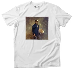 Koszulka z naszywką Portret własny z paletą Wojciech Kossak