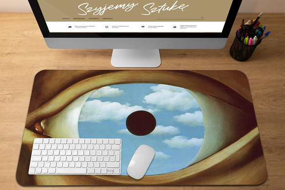 Podkładka Fałszywe lustro René Magritte 60x40cm