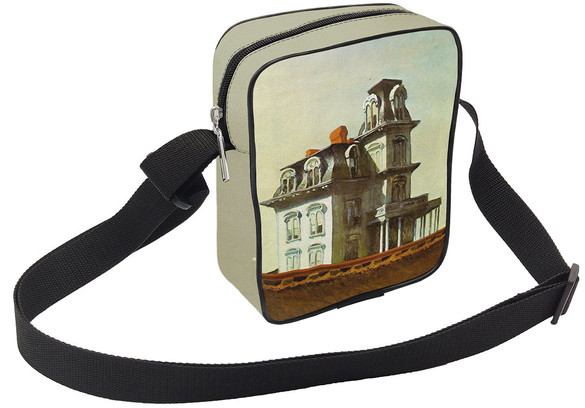 Torba listonoszka Dom przy torach kolejowych Edward Hopper