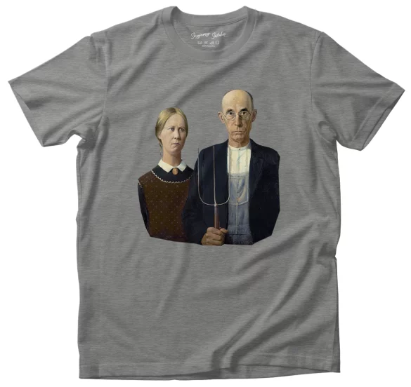 Koszulka American Gothic Grant Wood
