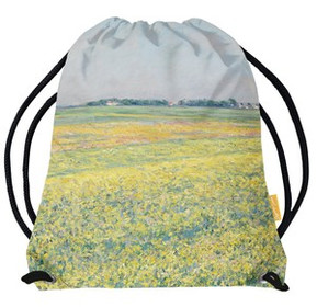 Worek Równina Gennevilliers, żółte pola Gustave Caillebotte