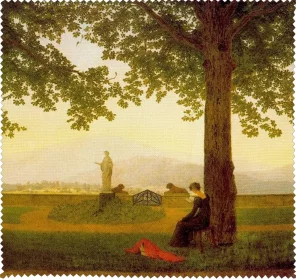 Ściereczka do okularów Taras ogrodowy Caspar David Friedrich