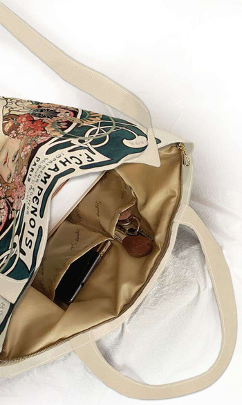 Torba na ramię shopper Rozmarzenie Alfons Mucha