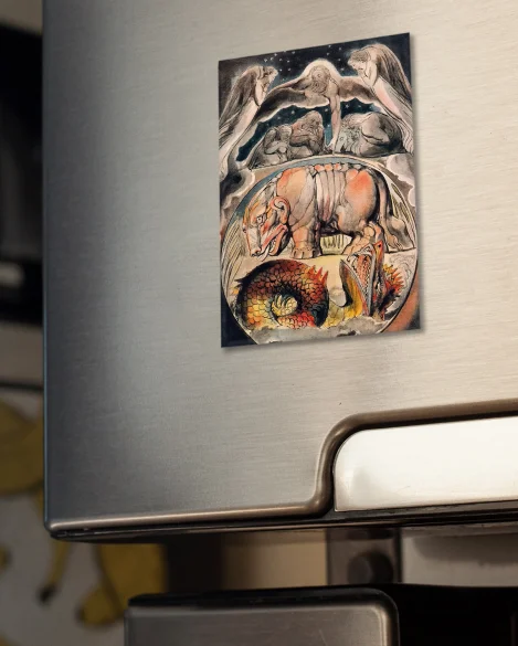 Magnes Behemoth i lewiatan William Blake