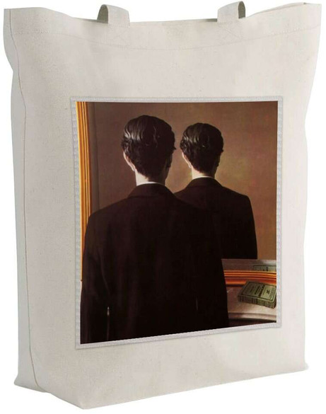 Torba z naszywką Nie reprodukować René Magritte