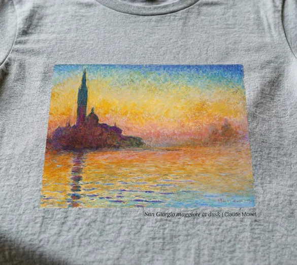 Bluzka damska San Giorgio maggiore at dusk Claude Monet