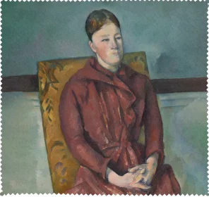 Ściereczka do okularów Madame Cezanne w żółtym fotelu Paul Cezanne