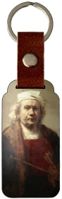 Brelok Autoportret z dwoma kołami Rembrandt