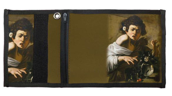 Portfel Chłopiec ugryziony przez jaszczurkę Caravaggio