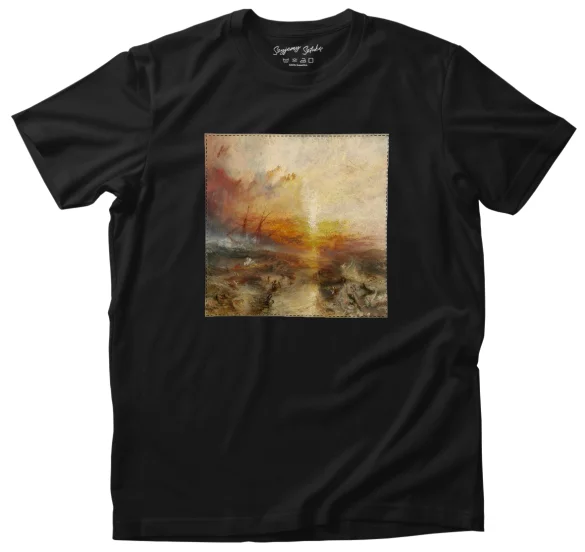 Koszulka z naszywką Statek niewolniczy William Turner