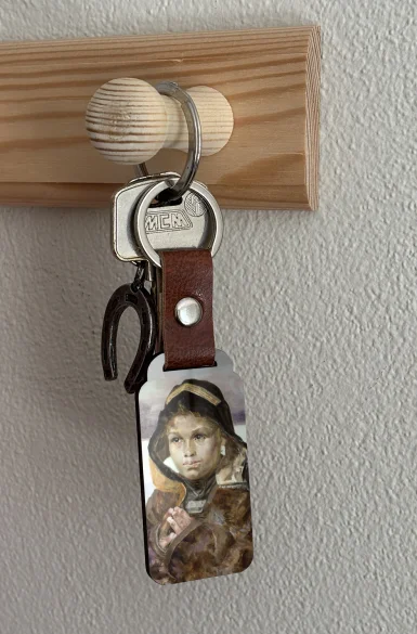 Brelok Modląca się dziewczynka Jacek Malczewski
