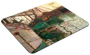 Podkładka Port w Trieście Egon Schiele 60x40cm