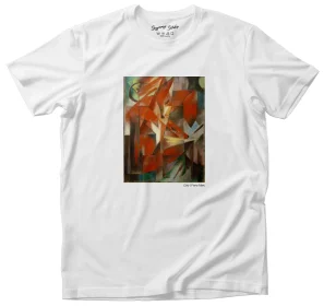 Koszulka z nadrukiem Lisy Franz Marc