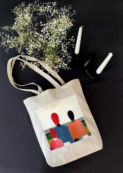 Torba z naszywką Trzy postacie kobiece Kazimir Severinovich Malevich