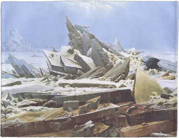 Podkładka na stół Morze lodu Caspar David Friedrich
