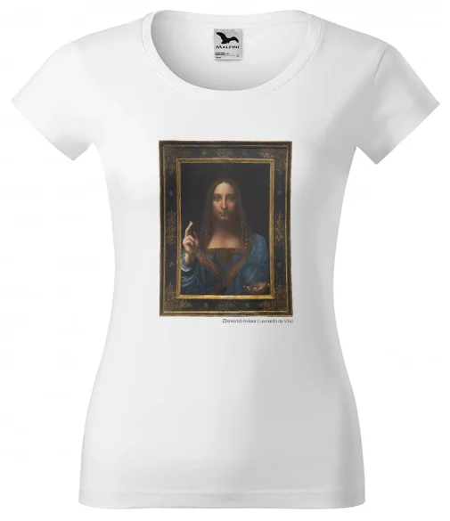 Bluzka damska Zbawiciel świata Leonardo da Vinci